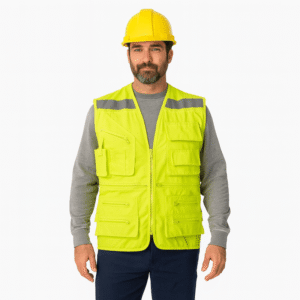 Chaleco Geólogo Poplin Amarillo Iron-x