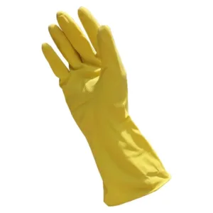 Guante Látex Domestico Amarillo