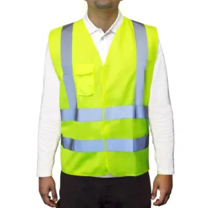 Chaleco Reflectivo 4 Cintas Amarillo-RFX