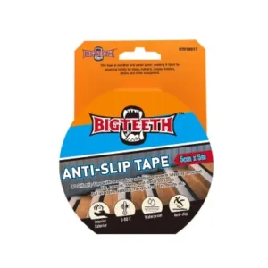 Cinta Antideslizante 5cm x 5mt Bigteeth